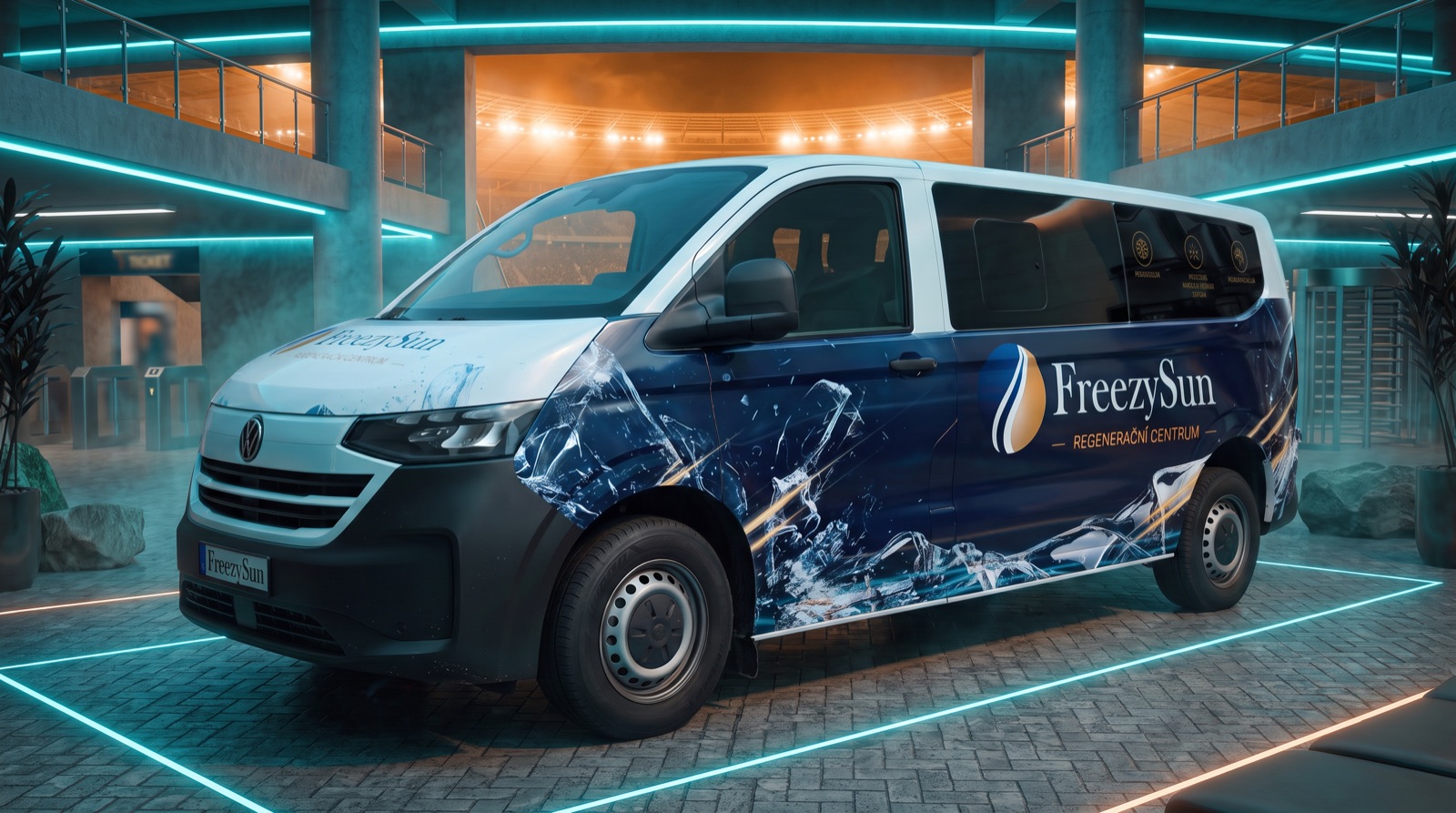 FreezySun mobilní regenerační vůz